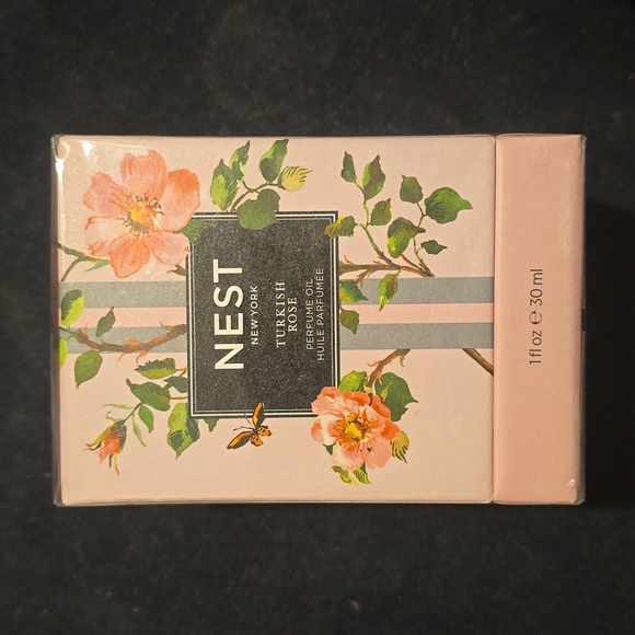 ❤️BUY 2 GET 1 FREE NEST Fragrances Turkish Rose Perfume Oil with Floral Design - Picture 7 of 7